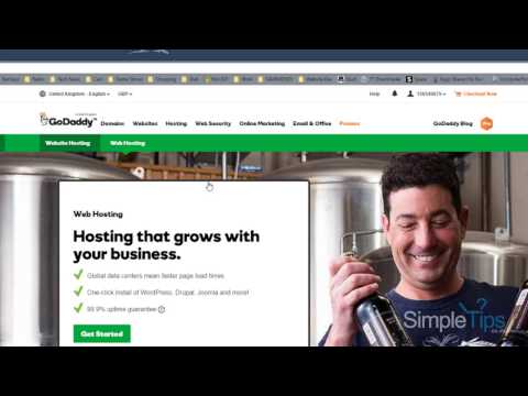 VIDEO : how to buy a domain & hosting - godaddy - features & options - walkthrough - 2018 - i've been demonetised ☹ if i've been of any help please provide a donation to the simpletips4u mcflurry fund @ http://bit.ly/ ...
