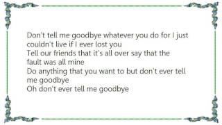 Watch Buck Owens Dont Ever Tell Me Goodbye video