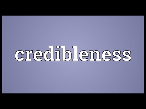 Header of credibleness