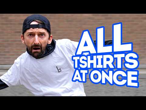 Adding Shirts until I cannot Kickflip!?