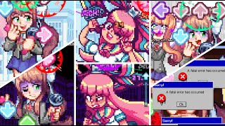 Friday Night Funkin Fatal Love Fatality But Monika And Giffany Sing It
