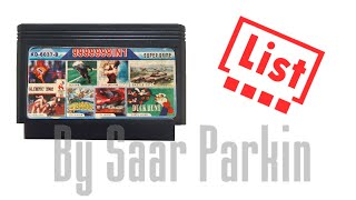 List Game Ep.10 L 9999999 In 1 Famiclone