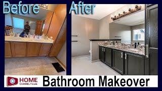 Bathroom Remodel Gives Homeowner an Updated Look // Renovation by KLM Kitchens Baths Floors