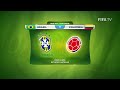 Brazil v. Colombia Team Line-ups EXCLUSIVE