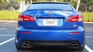 Best Lexus IS-F exhaust sounds in the world.