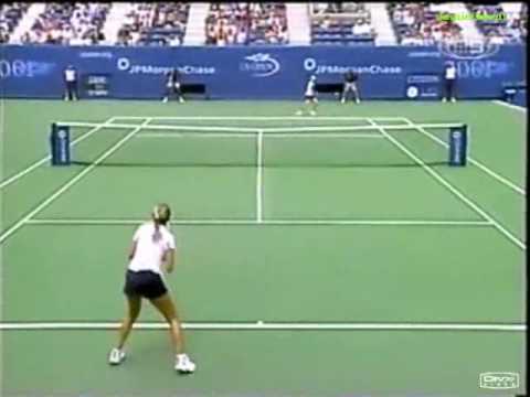 マルチナ ヒンギス vs Iva Majoli 2001 全米オープン ハイライト