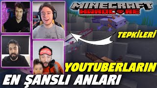 Minecraft Da Youtuberların En Şanslı Anları Adal, Luser, Laz, Adş