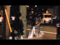 2010/8/23 札幌市豊平区の工事現場で起きたクレーン転倒事故の現場③