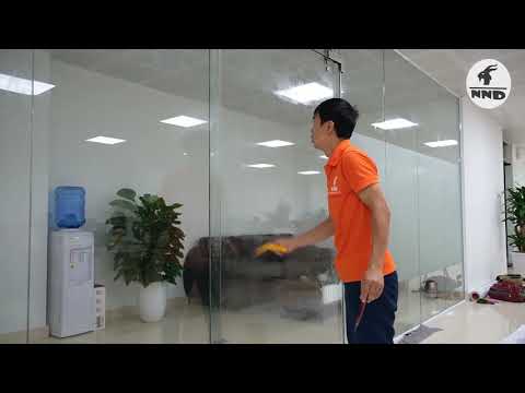 Reivew công trình thi công decal mờ văn phòng cơ bản