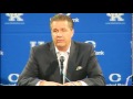 Kentucky Wildcats TV: Georgetown Postgame Press Conference