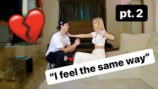 Telling My Boyfriend I Want To Be Just Friends Prank Backfired