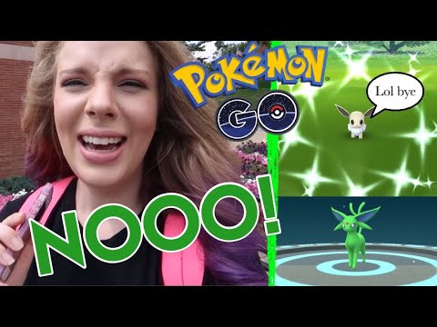 I LOST A SHINY EEVEE! + Shiny Espeon Evolution in Pokemon GO! Eevee Community Day 2 Vlog!