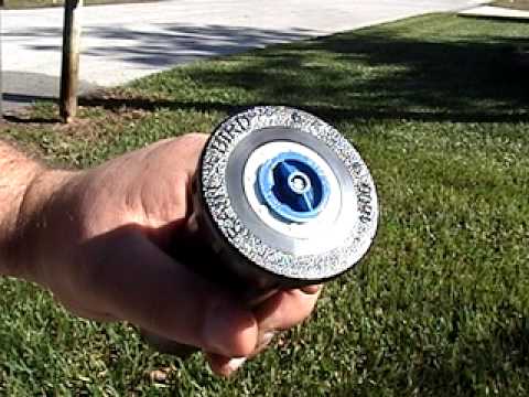 adjust rainbird 5000 radius