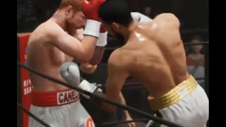 Boxing Gyaku Ryona - Khan Knocks Canelo Out Multiple Times