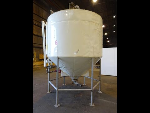 Used- Tank, Approximately 1,700 Gallon, 304 Stainless steel - stock # 48353002