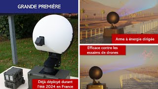 Toute Première Présentation Publique De-Trap Larme Anti-Drone À Impulsions Électromagnétiques