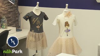 Ballettkleid für Kinder Petite No1 selber nähen - Nähanleitung