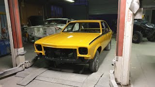 Rusty Bumper Bar Restoration Holden Torana Slr