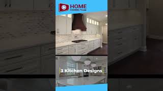 3 Custom Kitchen Designs in 1-Minute | Interior Design Ideas - #shorts