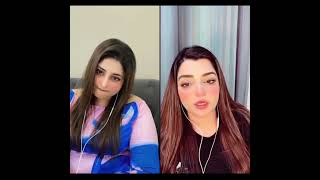 Sumbal Malik And Saba Shah New Tiktok Live Punishment Match
