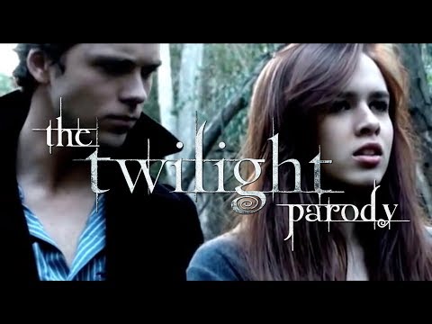 TWILIGHT SPOOF - FOREST SCENE with real celebrities