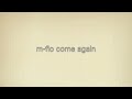 m-flo / come again 〈acoustic cover〉