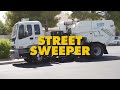 Kids Truck Video - Street Sweeper