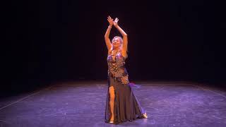 Elianae Bellydance Performance At Omaha Fringe Fest 2022 - Clic Vintage Vibe Graceful