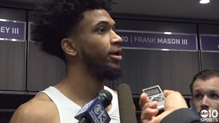 Marvin Bagley Iii On First Double-Double Back From Injury In Kings Win Over Trail Blazers