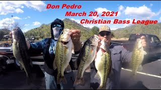 Christian Bass League, Don Pedro, March 20, 2021