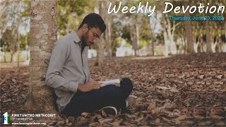 6-23-2022 Thursday Devotion at 12:00 noon