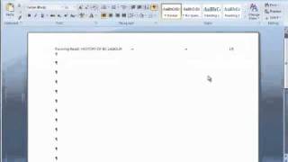 Creating a running head in APA style