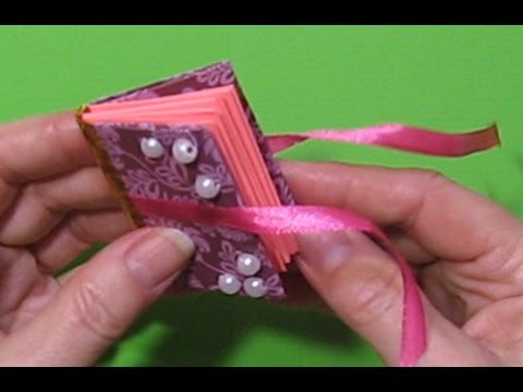 Поделки из бумаги блокнот без клея 64