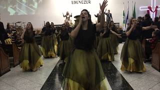 Coreografia Labaredas De Deus E Amanda Andrade - Movimento Pentecostal - Rejanne