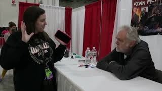 Kevin McNally Speaks With WXOU | WXOU at Motor City Comic Con Fall 2022