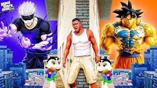 Gojo Purple Gang Vs Goku Orange Gang Play Hide And Kill With Gojo & Goku In Gta 5