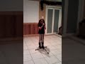 jacy rojas cantando " corre " jesse and joy