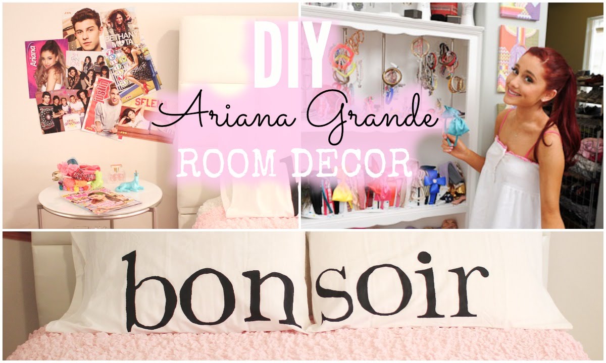 Ariana Grande Bedroom Decor
