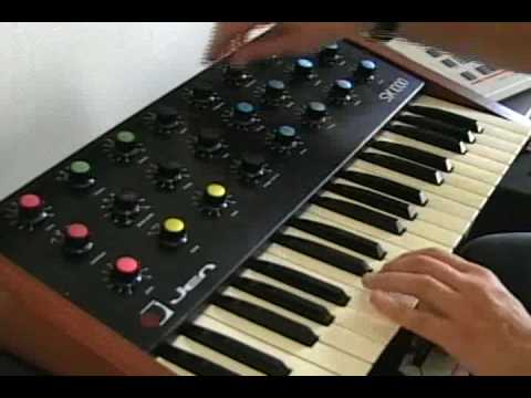 DEMO JEN SX 1000 ANALOG SYNTHESIZER