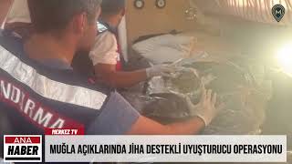 Muğla Açıklarında Ji̇ha Destekli Uyuşturucu Operasyonu 210 Kilo Skunk Ele Geçirildi