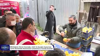 Ekrem İmamoğlu, Fatih Ve Beyoğlu İlçelerinde Tarihi Alanlardaki Restorasyon Çalışmaların İnceledi