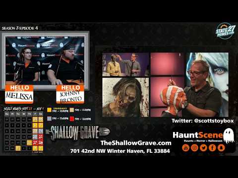 HauntScene Live - S3E4 - THE SHALLOW GRAVE and CHAMBER OF TERROR!