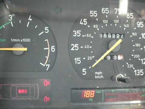 Stock 1996 Saab 9000 Aero. 0-60 in about 6.6 sec. definitely not my best 