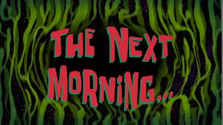 The Next Morning... | SpongeBob Time Card #159