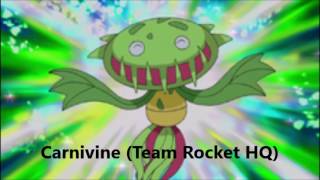 Team Rocket's Pokemon (Gen 1-6)