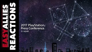 PlayStation 2017 TGS Press Conference - Easy Allies Reactions