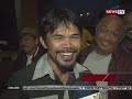 SONA: Manny Pacquiao, nangakong muling babangon