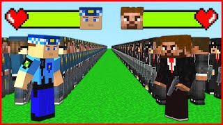 KEREM KOMİSER ORDUSU VS FAKİR ORDUSU! 😱 - Minecraft
