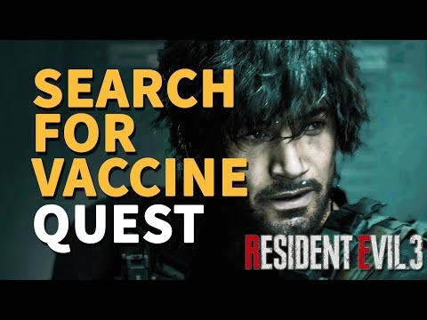Search for a vaccine Resident Evil 3 (Fix No voice match found)