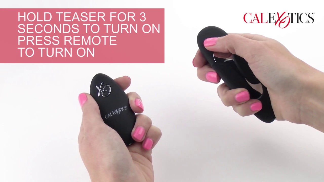 Remote contol vibrator